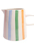 Multi Stripe Large Jug