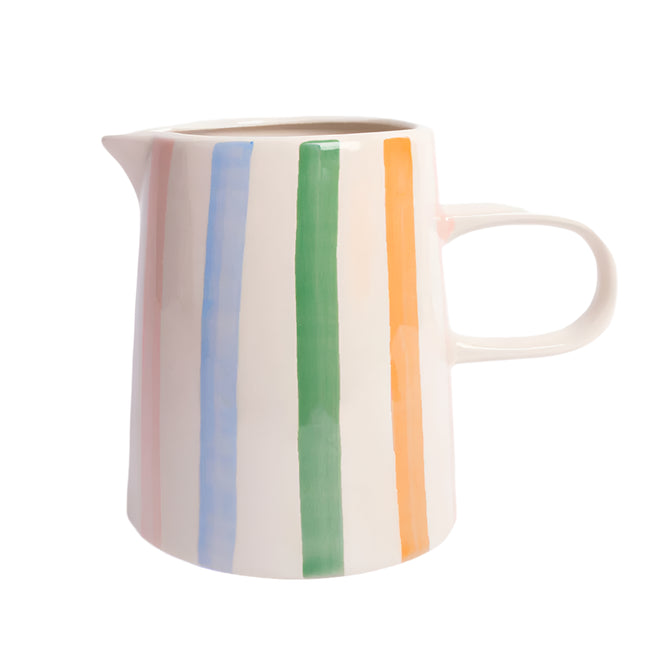 Multi Stripe Large Jug