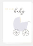 Hello Baby Pram New Baby Card