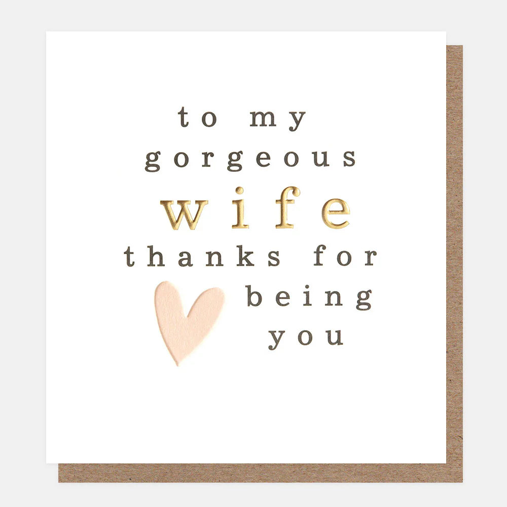 Wife - Birthday Card