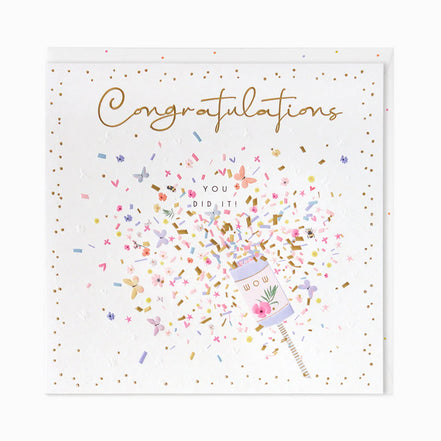 Congratulations You Did It Luxe