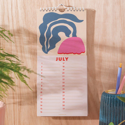 Birthday Calendar | Les Fleurs