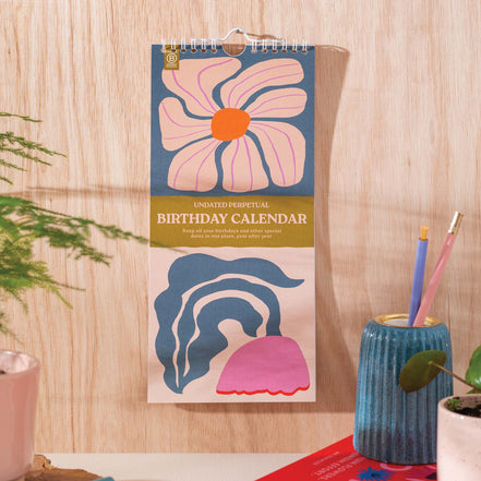 Birthday Calendar | Les Fleurs