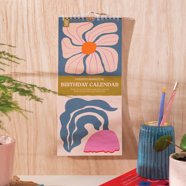 Birthday Calendar | Les Fleurs