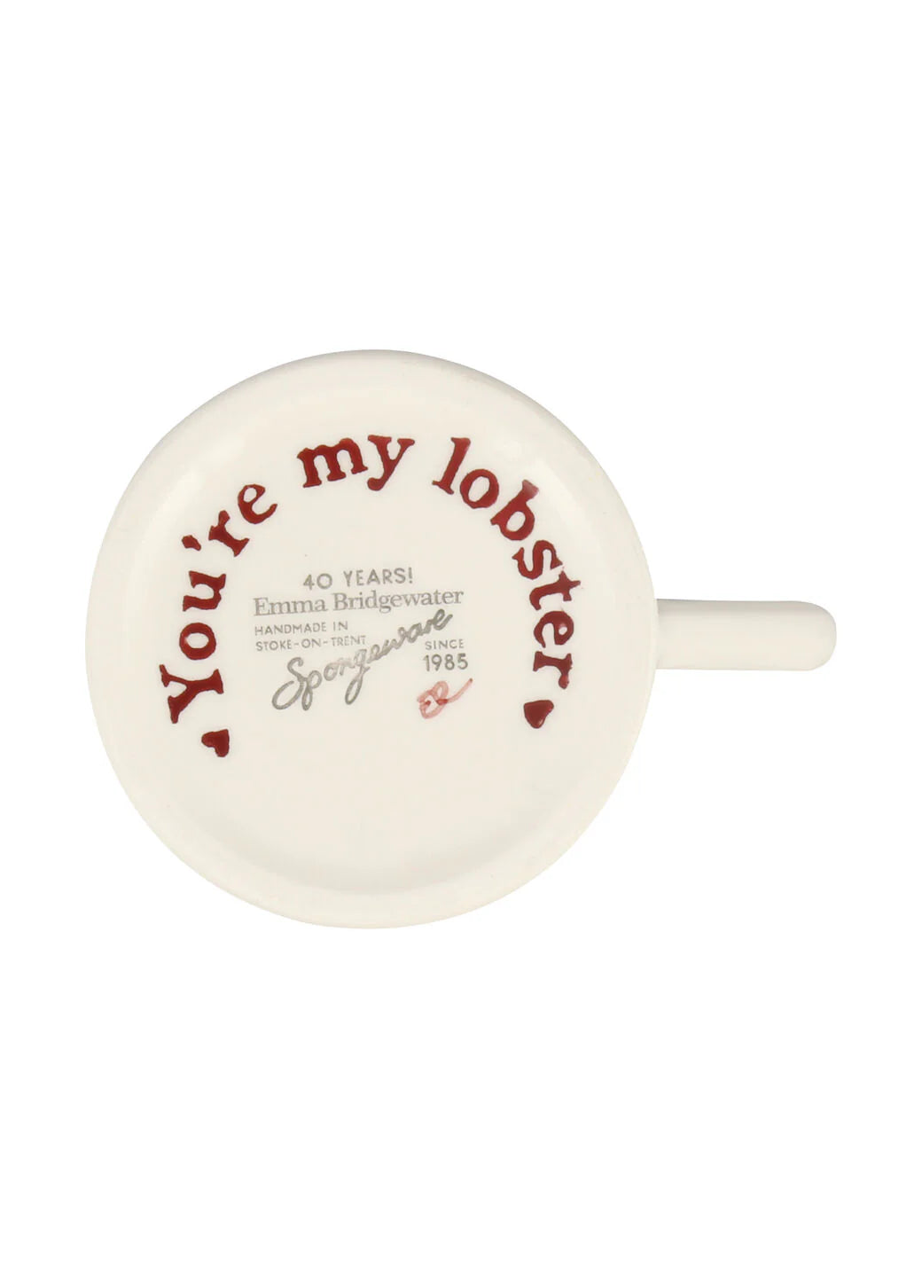 Lobster 1/2 Pint Mug