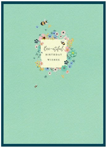 bee-utiful birthday Card