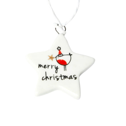 Merry Christmas Mini Hanging Decoration