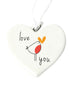 Love You Mini Hanging Decoration