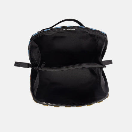 Retro Stripe Flat Lay Wash Bag