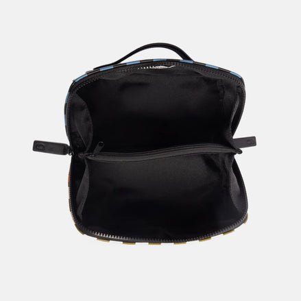 Retro Stripe Flat Lay Wash Bag