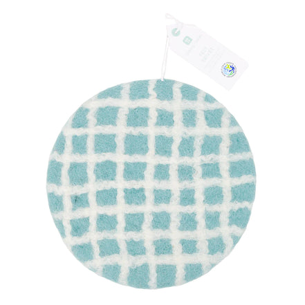 Felt Trivet- Assorted Green/ Pink/ Blue