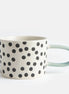 Mono Ditsy Spot Mug