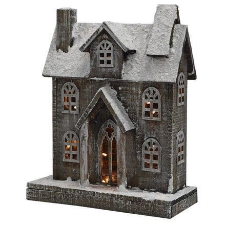 Large Frost wood Lit Cabin