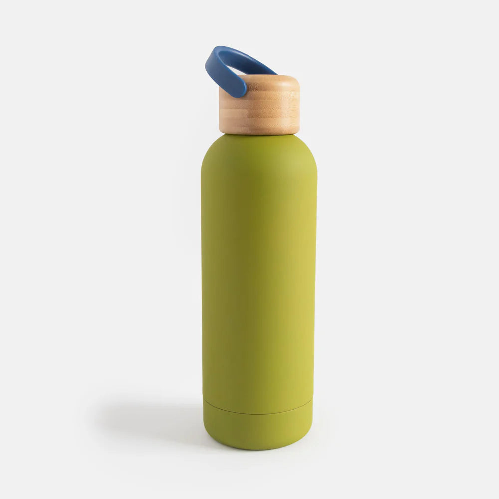 Green Metal Water Bottle