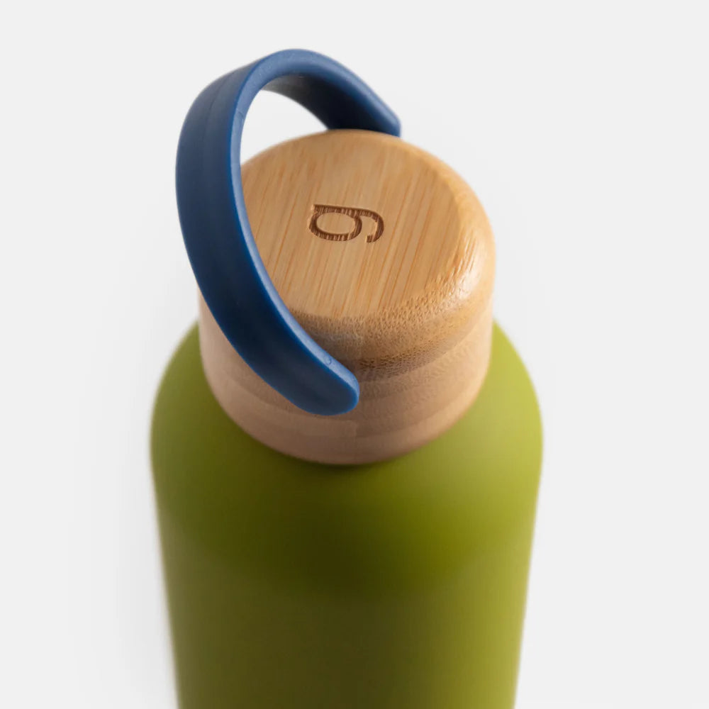 Green Metal Water Bottle