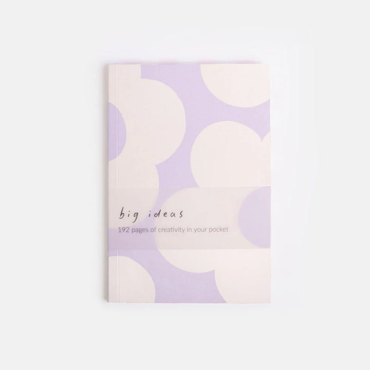 Lilac Flower A6 Softback Notebook
