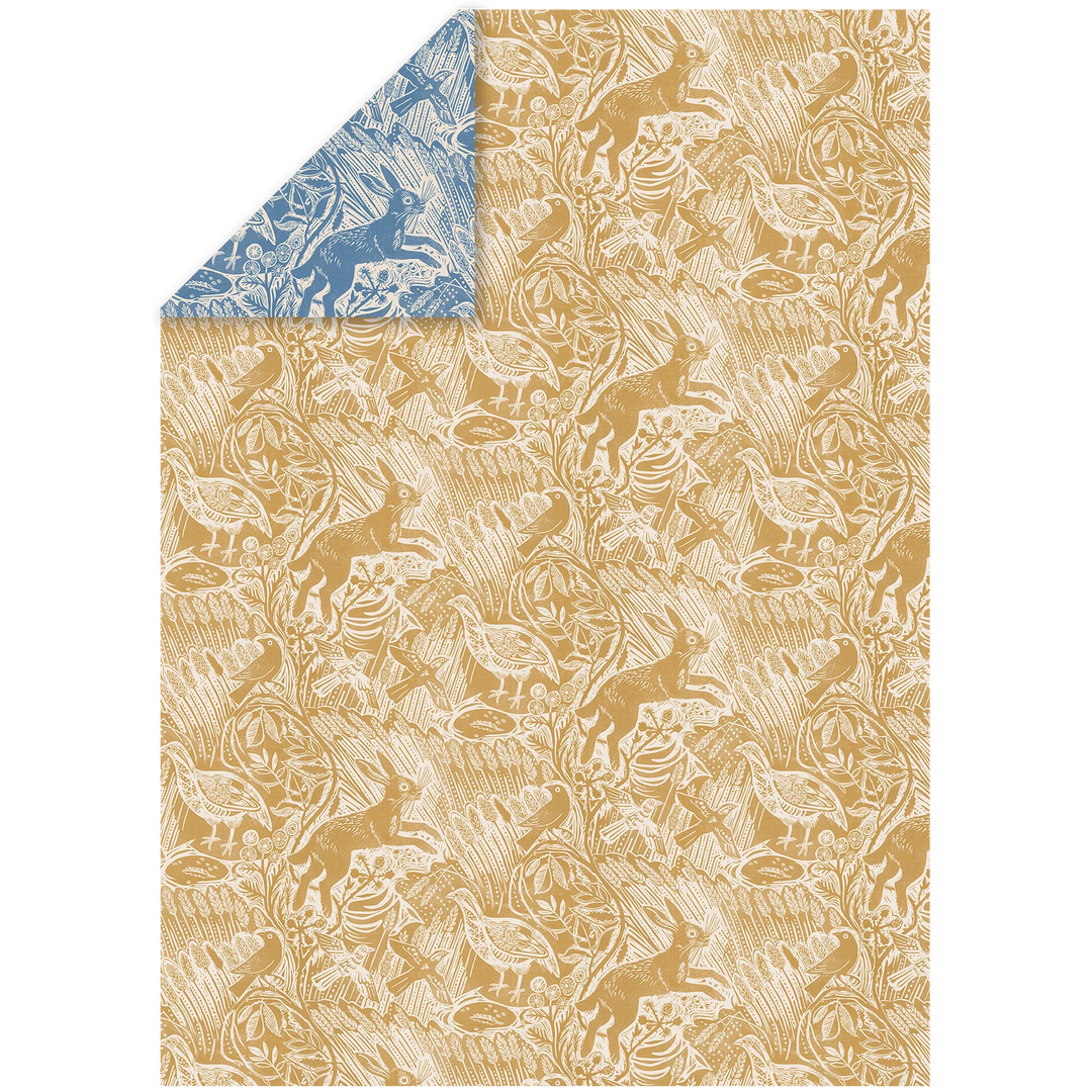 Harvest Hare Wrap by Mark Hearld Gift Wrap