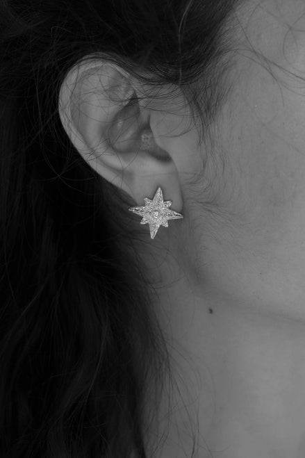 Faith Earrings Silver