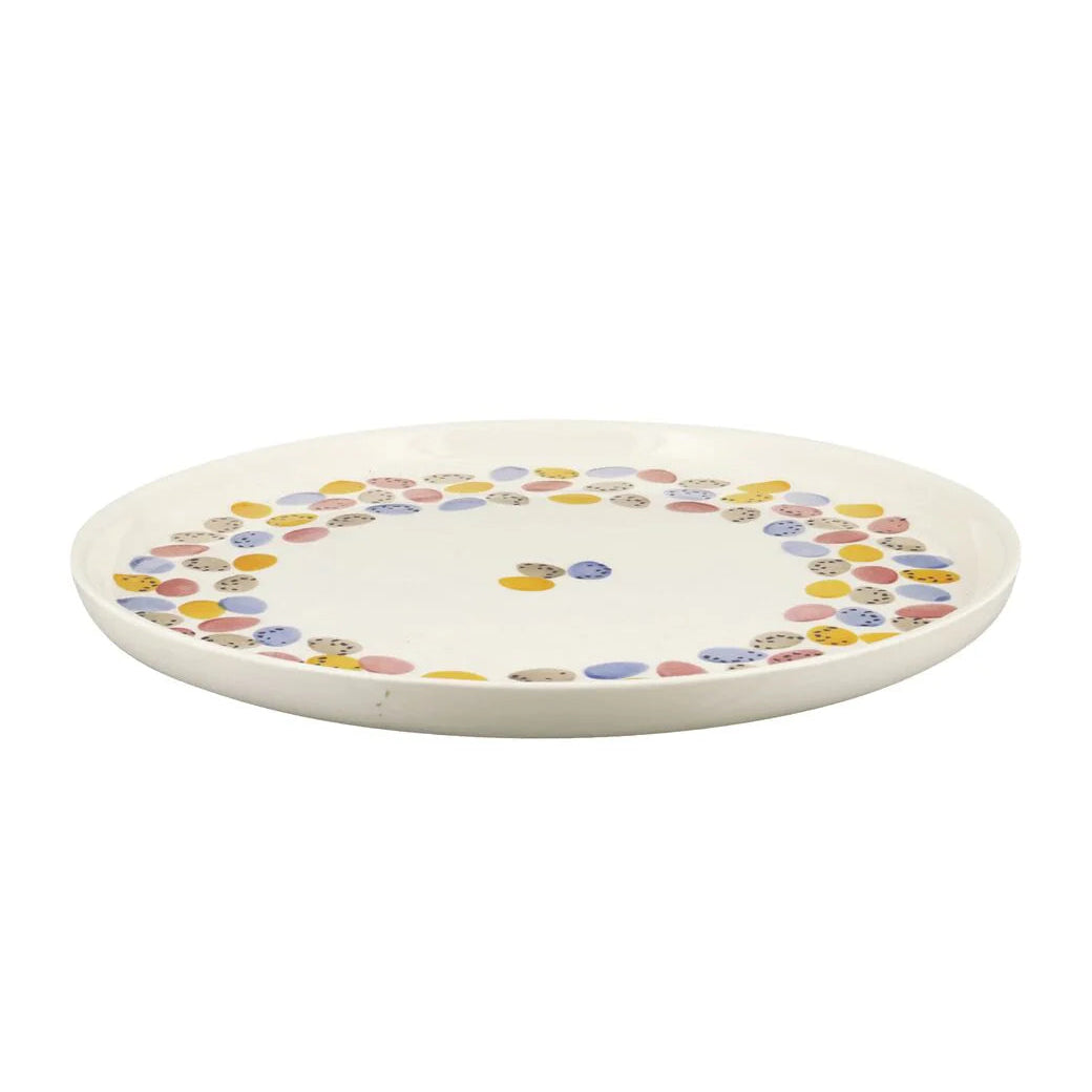 Easter Mini Eggs Flat Serving Plate