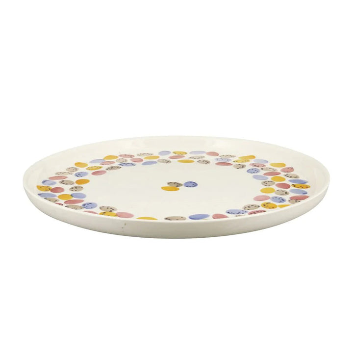 Easter Mini Eggs Flat Serving Plate