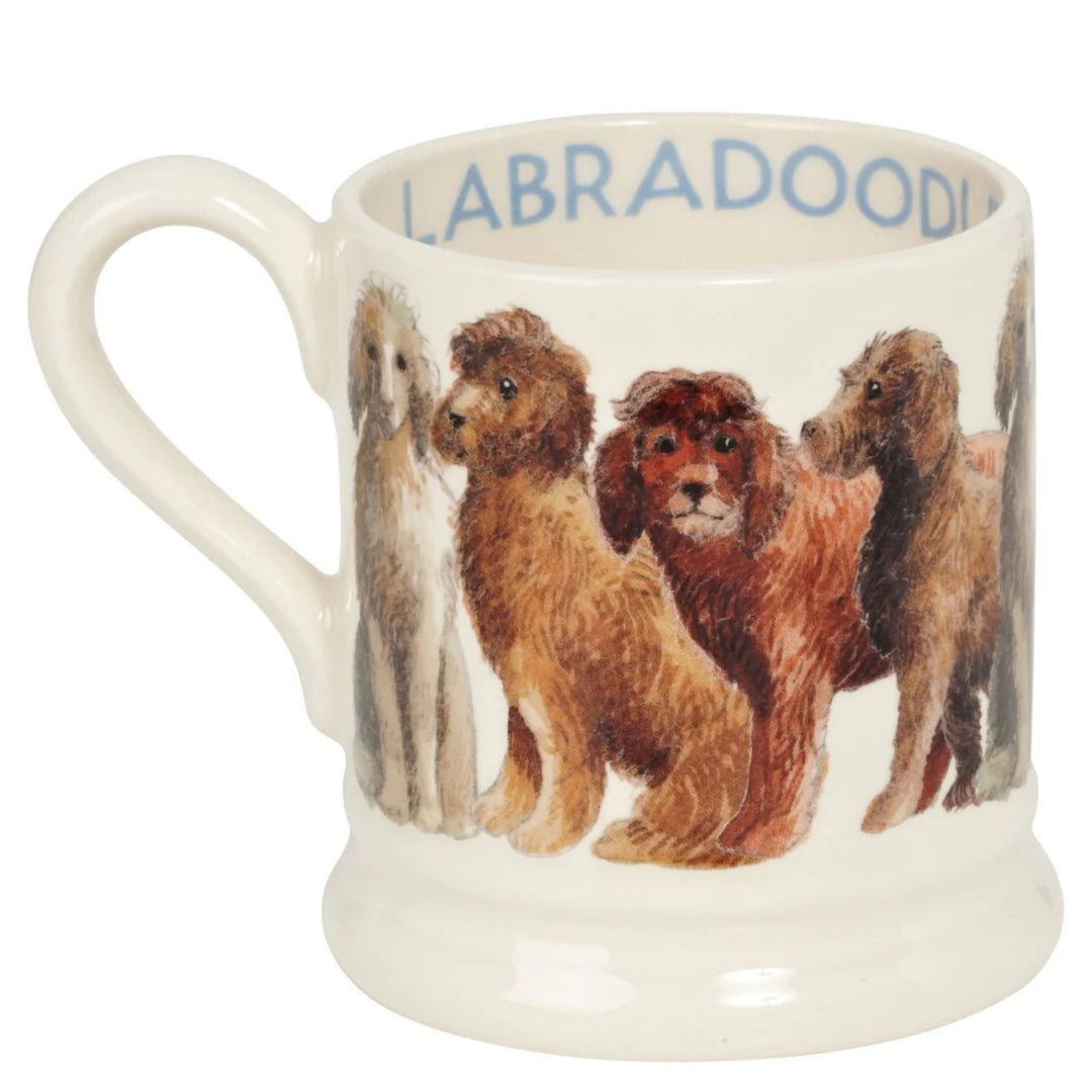Dogs Labradoodle 1/2 Pint Mug