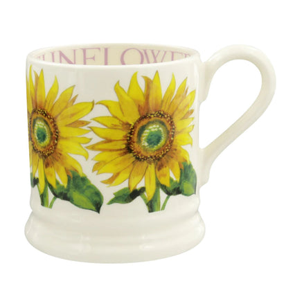 Flowers Sunflower 1/2 Pint Mug