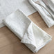 Linen Hazleton Stripe Napkins in Flint - Set of Four