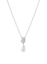 Freshwater Pearl Necklace - Silver