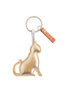 Gold Cat Novelty Keyring