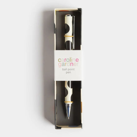 Scattered Large Spot Boxed Pen