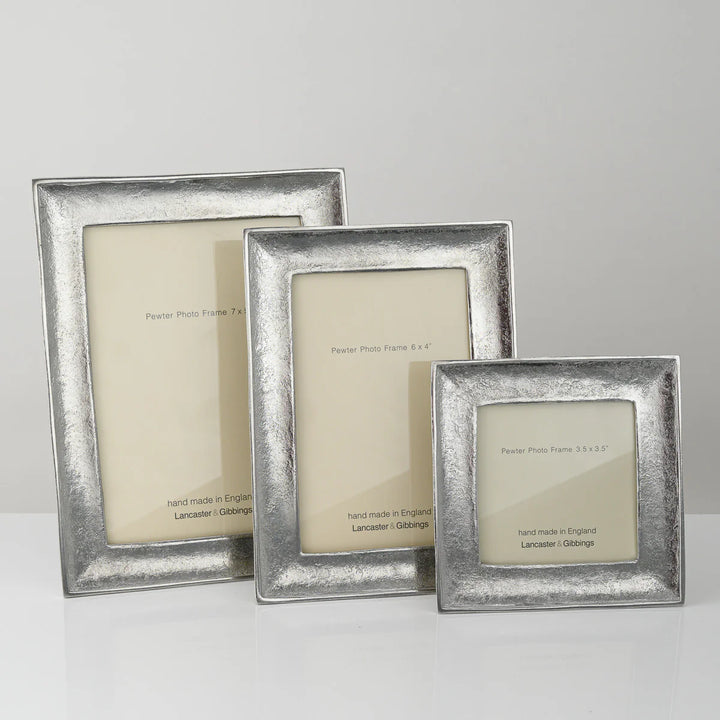 Handmade Kingston Cast Pewter Photo Frame