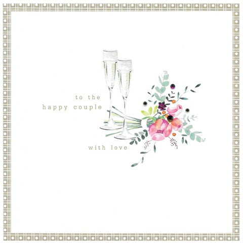 To the Happy Couple Wedding Card