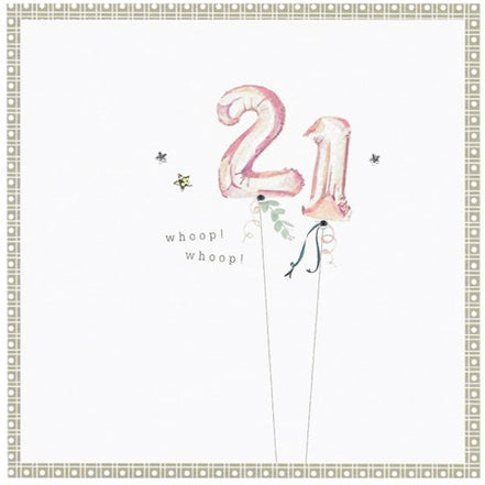 21st Birthday Card