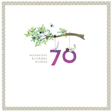 70 Wonderful Birthday Wishes Birthday Card