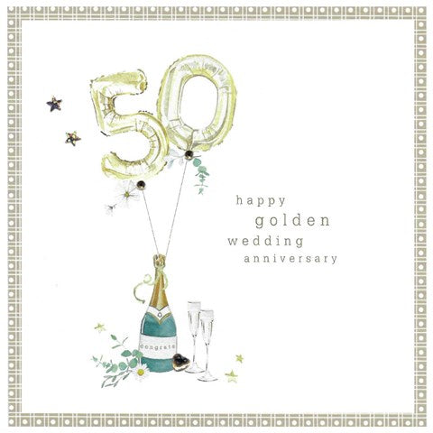 happy golden wedding anniversary Card
