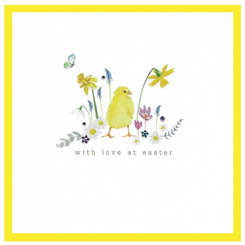 Chick With Love Easter Card
