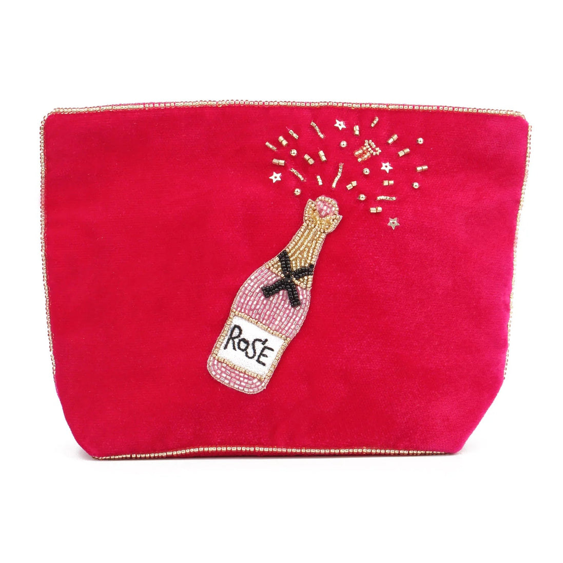 Pink Rose Large Pouch