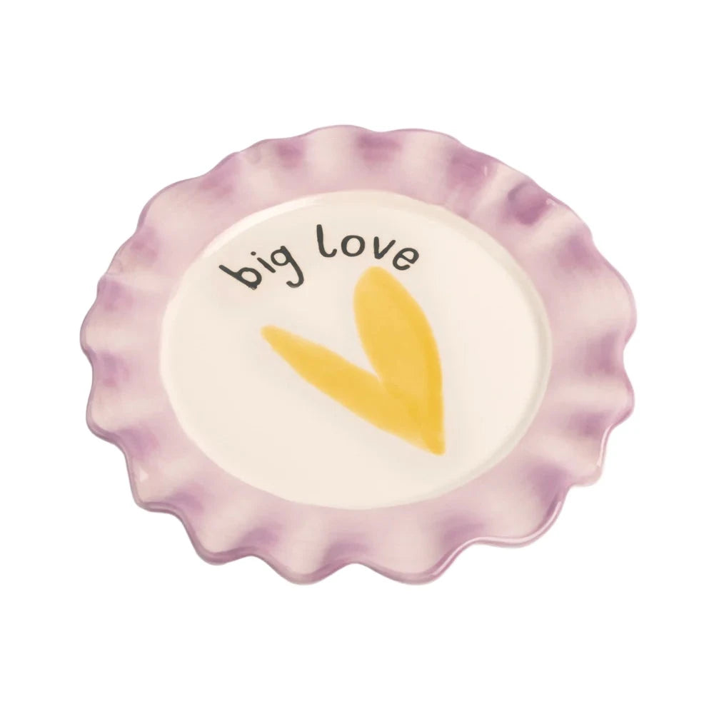 Big Love Heart Plate