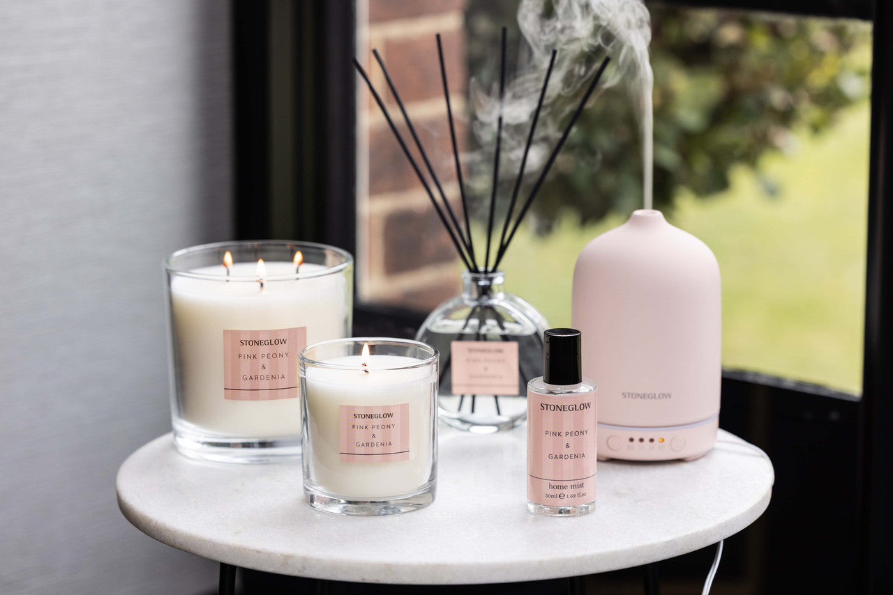 Modern Classics Pink Peony & Gardenia Boxed Tumbler Candle