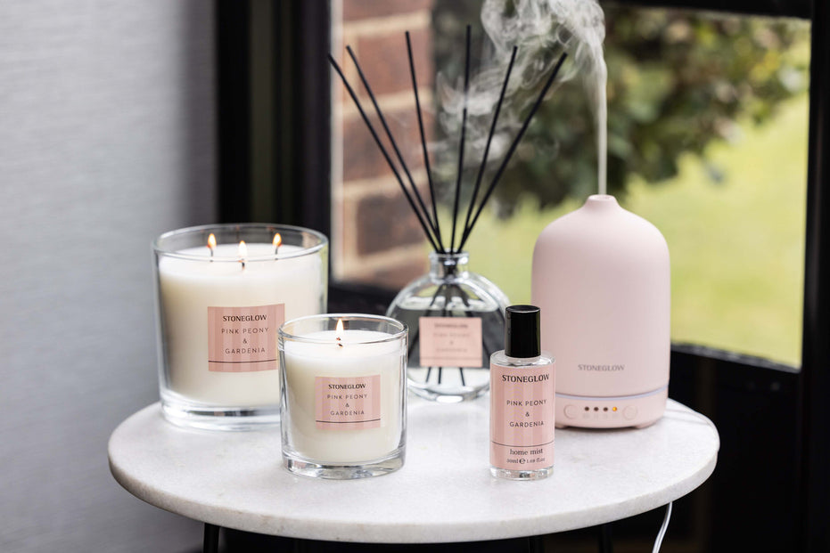 Modern Classics Pink Peony & Gardenia Boxed Tumbler Candle