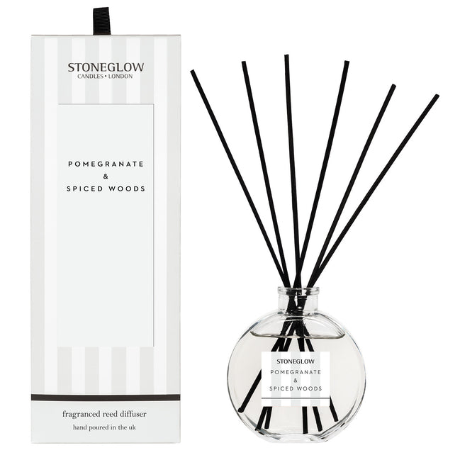 Modern Classics Pomegranate & Spiced Woods Reed Diffuser – 120ml