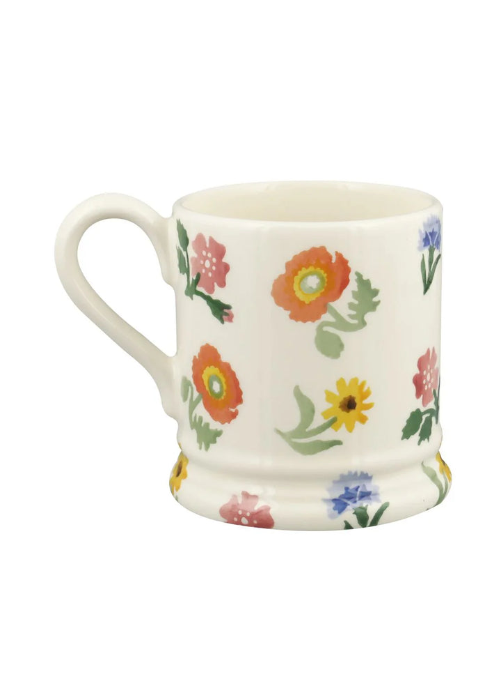 Poppies &amp; Pinks 1/2 Pint Mug
