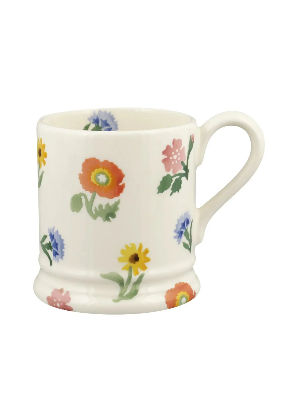 Poppies &amp; Pinks 1/2 Pint Mug