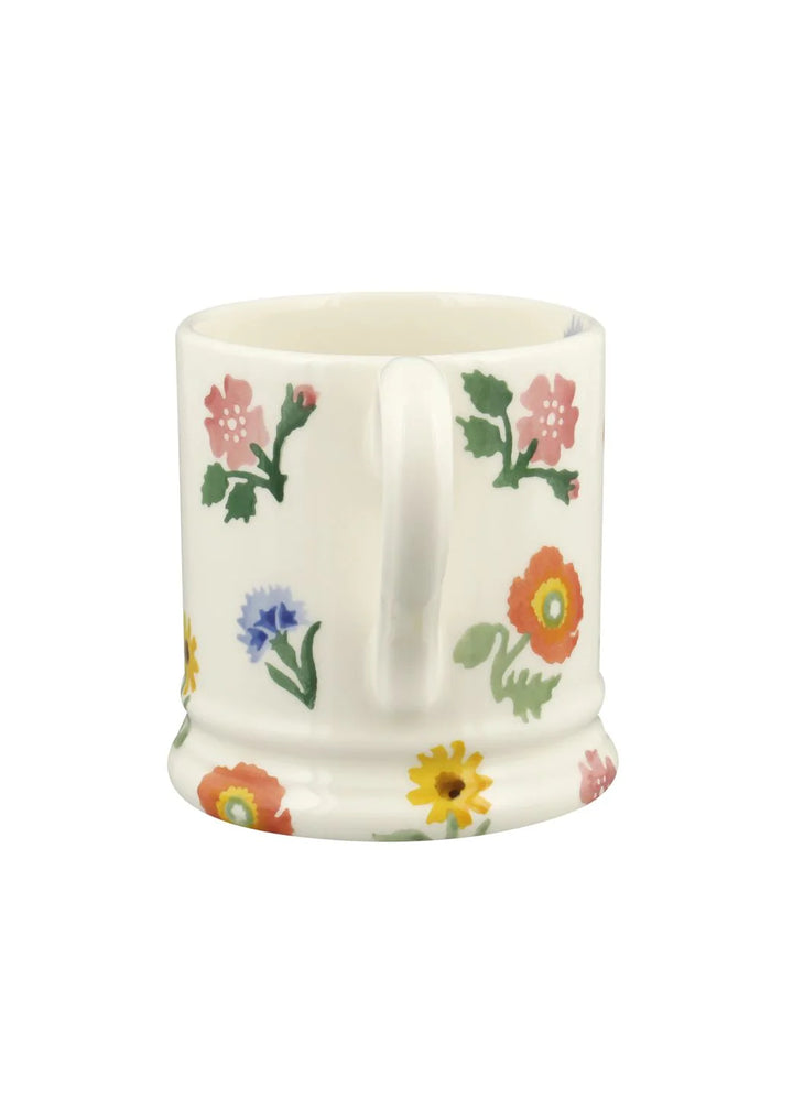 Poppies &amp; Pinks 1/2 Pint Mug