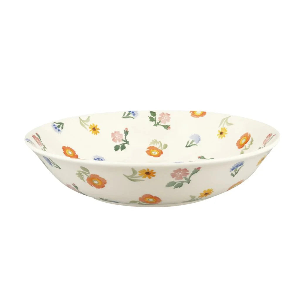 Poppies &amp; Pinks Medium Dish