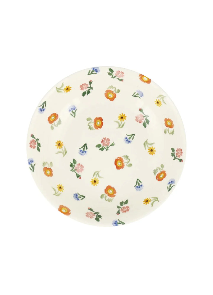 Poppies &amp; Pinks Medium Dish