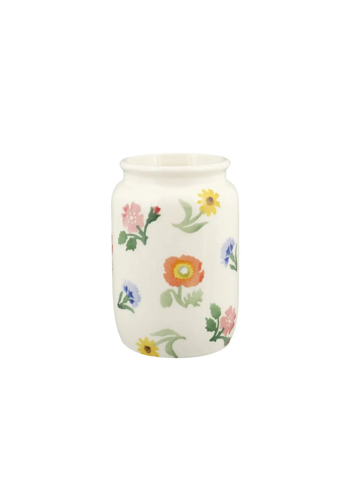 Poppies &amp; Pinks Medium Jam Jar