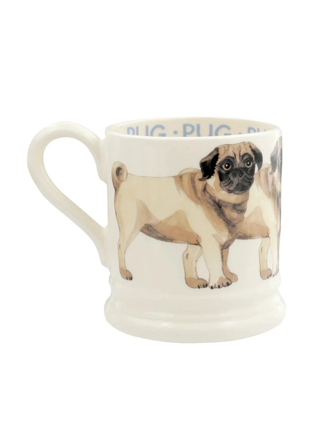 Dogs Pugs 1/2 Pint Mug