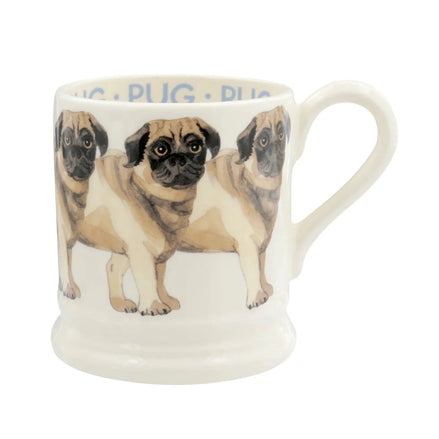 Dogs Pugs 1/2 Pint Mug