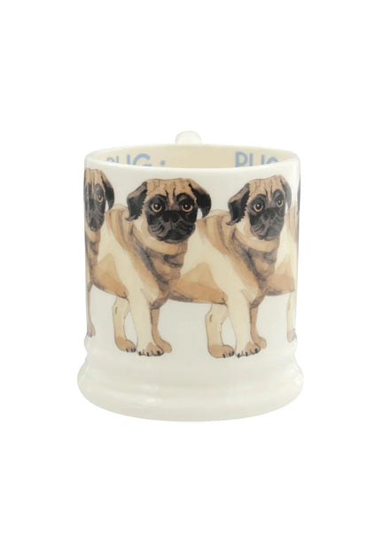 Dogs Pugs 1/2 Pint Mug